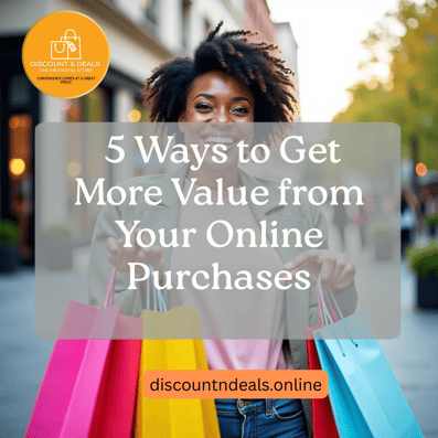 Instagram Post -  5 Ways to Get More Value from Your Online Purchases-cover post-DND-July 2025 (1)
